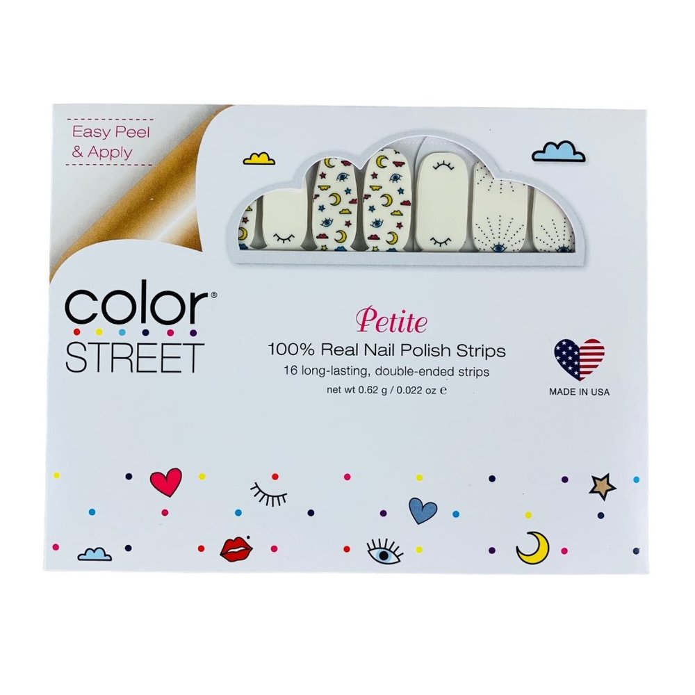 Color Street How Eye Roll Nail Polish Manicure Strips NEW
